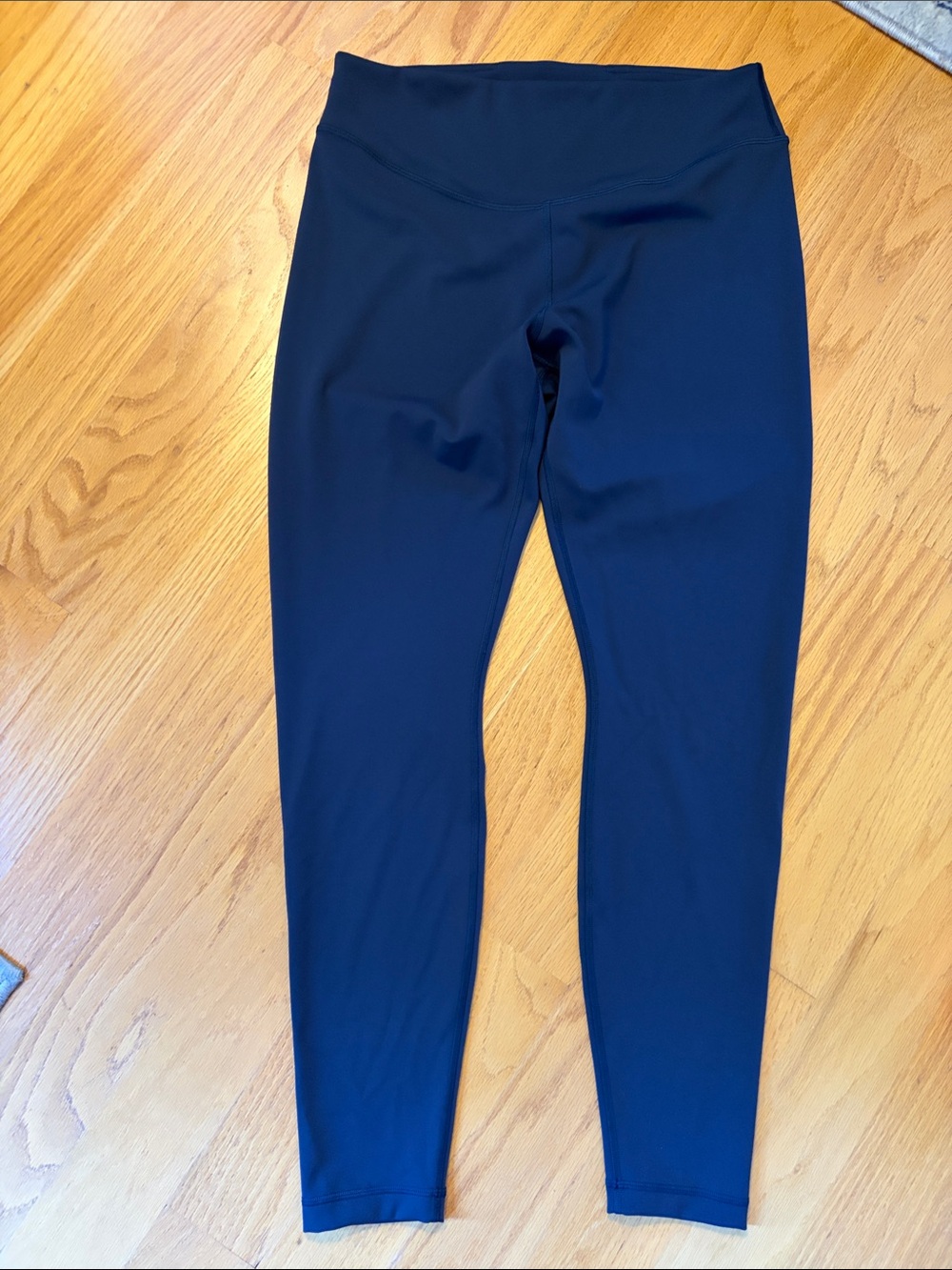 Lululemon wunder under smoothcover high-rise tight 28” navy blue style LW5FUAS